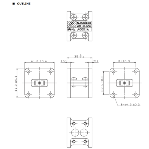 Diode Limiters X-band NJS6930 NJS6930A NJS6931 NJS6943