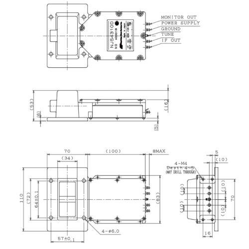 Front-End Modules S-band NJS4310D