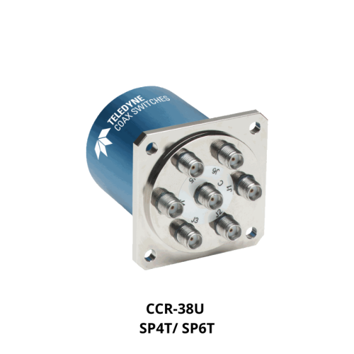 Coaxial Multi-Throw Switches CCR-38U ​ SP4T/ SP​​​​6T