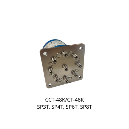 Coaxial Multi-Throw Switches CCT-48K/CT-48K SP3T, SP4T, SP​​​​6T, SP8T