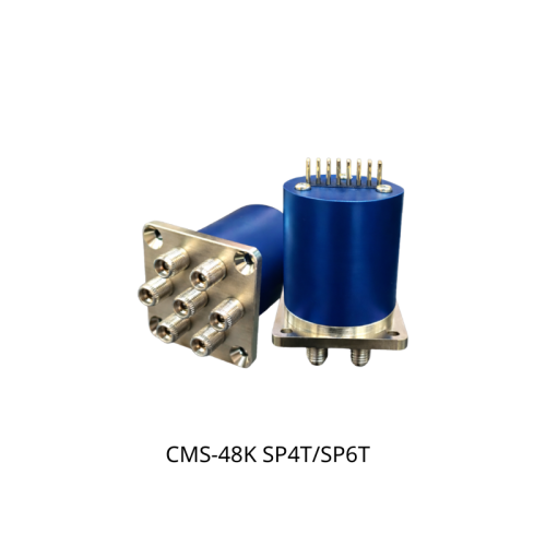 Coaxial Multi-Throw Switches CMS-48K SP4T/SP6T