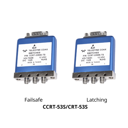 Coaxial SPDT Switches Failsafe /Latching CCRT-53S/CRT-53S​