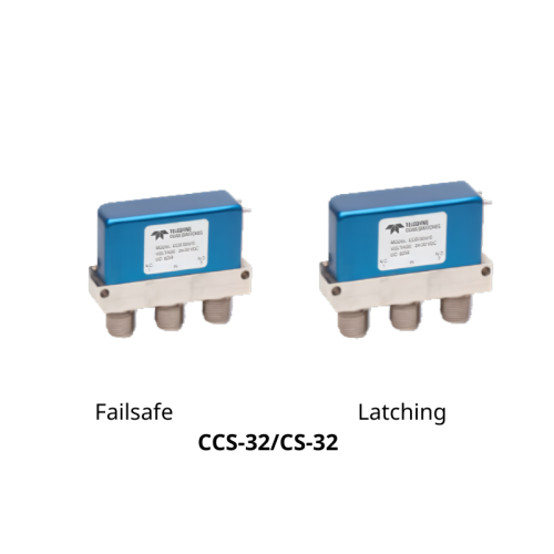 Coaxial SPDT Switches Failsafe/Latching​ CCS-32/CS-32