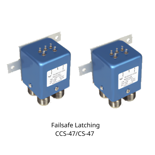 Coaxial Transfer Switches Failsafe/Latching​ CCS-47/CS-47​